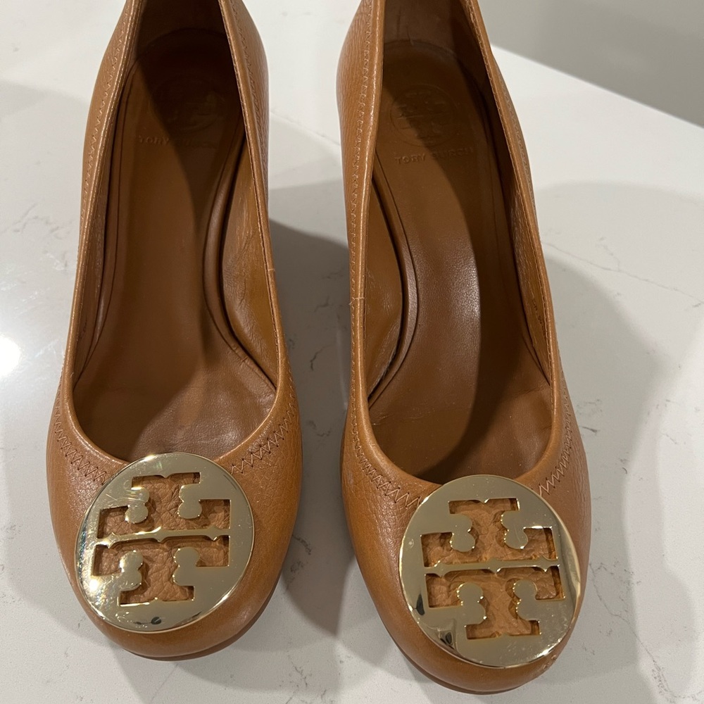 Gorgeous Tory Burch heels.  Worn twice!  Perfect condition. Size 9M
